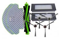 HEPA filtry a karte pro iROBOT - Roomba Combo 111 a mopy, sada 9ks