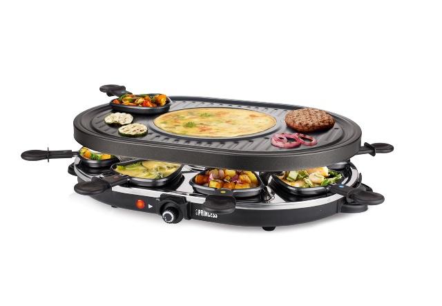 Fotografie Raclette gril Princess 16 2700 Gourmet 1300W