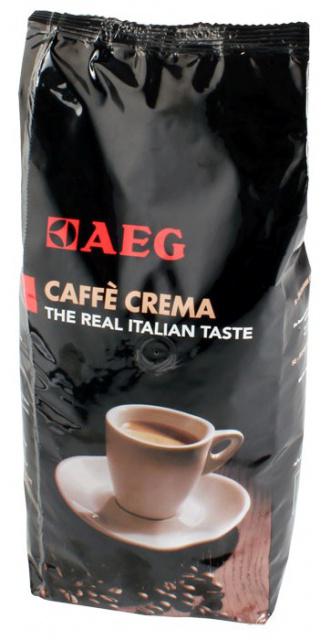 Fotografie AEG Leo Caffé Crema zrnková káva 50% Arabica + 50% Robusta 1kg