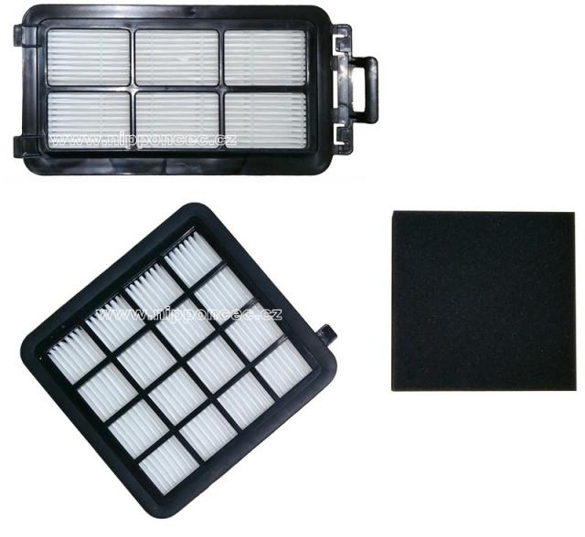 Fotografie Filtry Electrolux EF124 B pro AEG-ELECTROLUX AeroPerformer Cyclonic