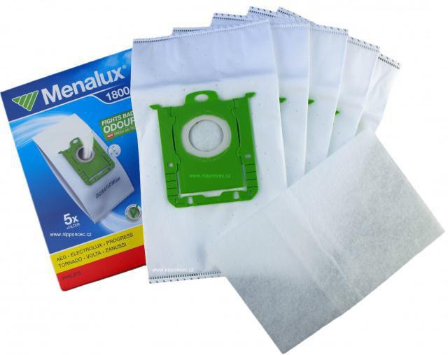 Sáčky Menalux 1800 5ks syntetické do vysavače AEG Viva Quickstop AVQ 2100 až 2190 sBag AEG