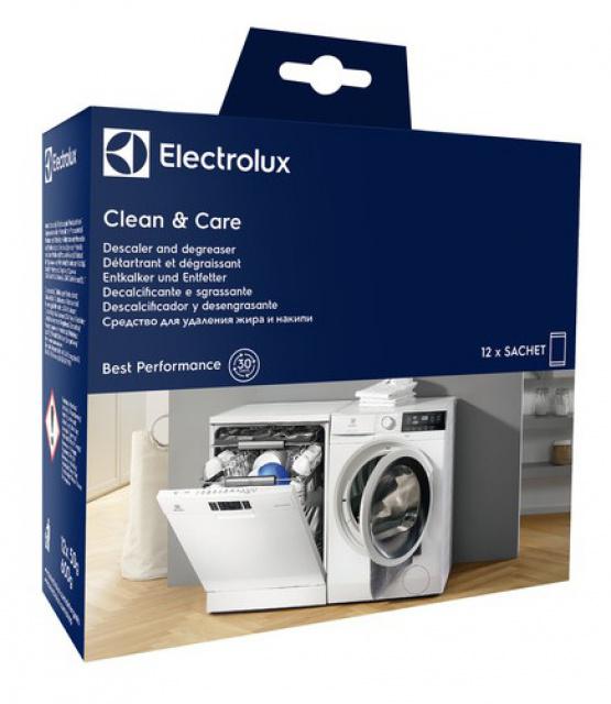 Odvápňovací a čisticí prostředek pro pračky a myčky Clean Care Box ELECTROLUX - 12 sáčků Electrolux