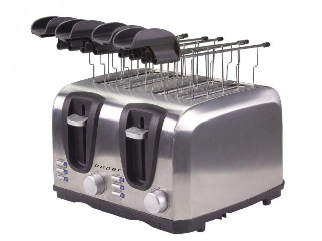 Beper Topinkovač BEPER BT050 XXL 4 toasty / 400 W