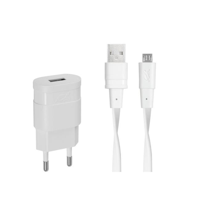 Riva Power 4111 WD1 síťová nabíječka 1.0 A/ 1 USB + micro USB kabel