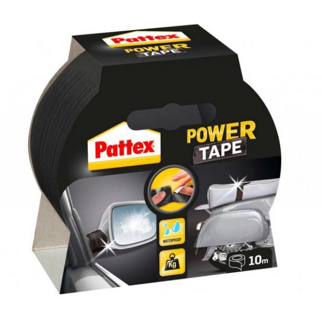 Univerzální lepicí páska PATTEX Power Tape (10 m), černá
