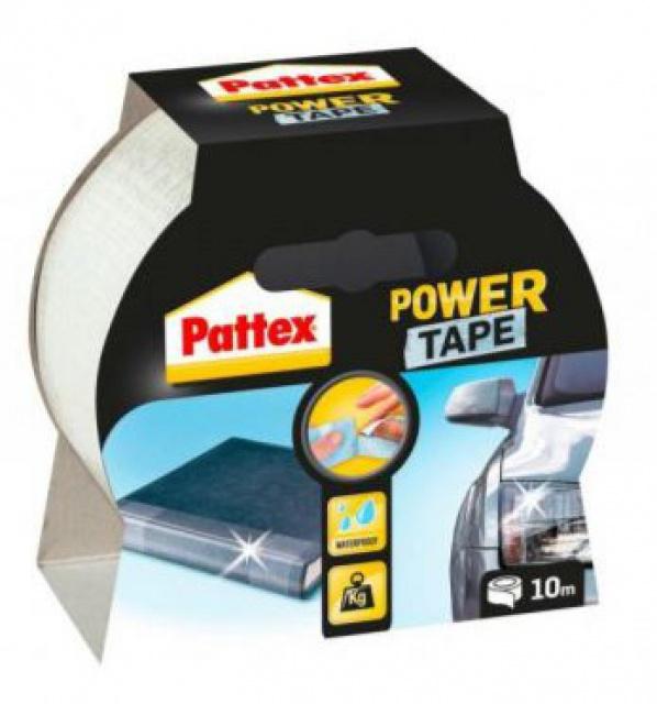 Univerzální lepicí páska PATTEX Power Tape (10 m), transparentní