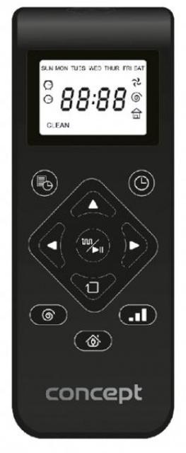 Dálkový ovladač k robotickému vysavači Concept VR2110, VR2100