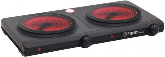 Sklokeramický dvouplotýnkový vařič First Austria FA 5096-2