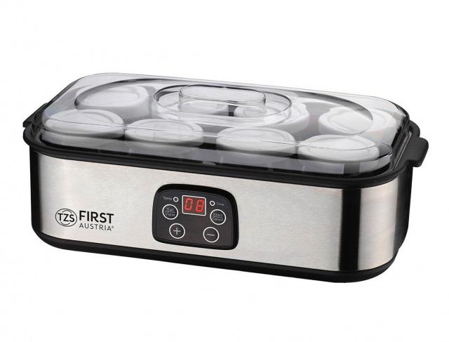 Jogurtovač First Austria FA-5120-2, nerez 8 x 190 ml