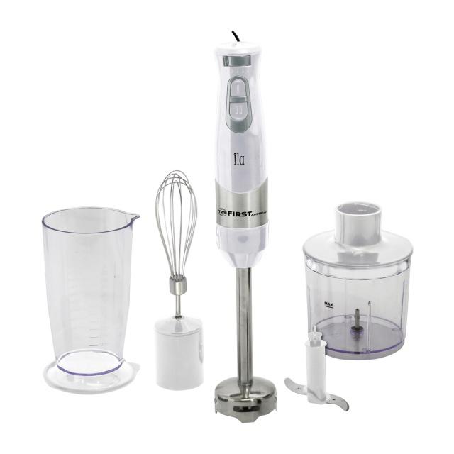 Fotografie Tyčový mixér s drtičem a metlou First Austria FA-5273-2, 600 W