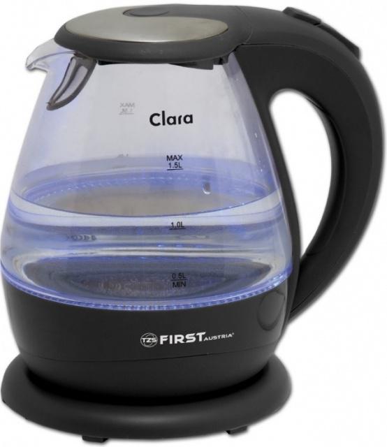 FirstAustria Skleněná rychlovarná konvice First Austria FA 5406-3 Clara 1,5 L