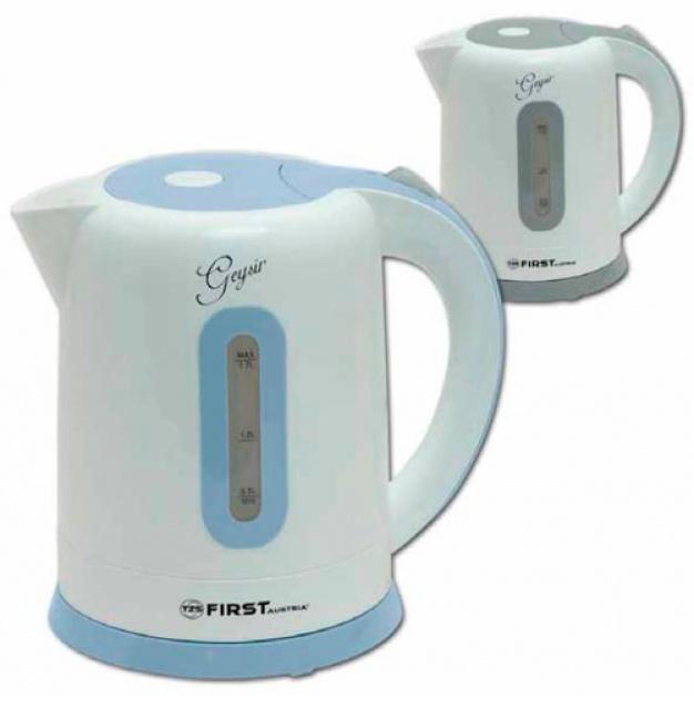  Rychlovarn� konvice First Austria FA 5421-1 Geysir modr�