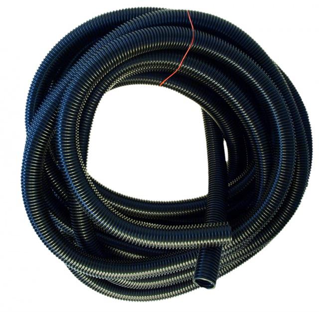 Fotografie Univerzální hadice k vysavači (35/42 mm) 15 metrů holá černá