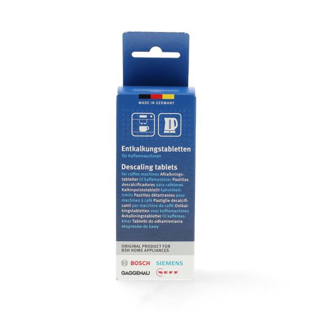 Odvápňovací tablety BOSCH pro kávovary, 6 x 18 g