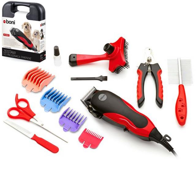 Fotografie Střihací strojek na psa Eldom BONI set MZ200