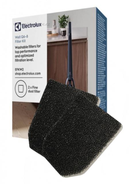 ELECTROLUX EFKW2: Pěnové filtry pro WELL Q6, Q7, Q8 a 300/500 Serie - originál