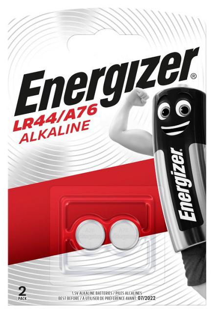 Fotografie Baterie Energizer (LR44,V13GA,PX76A, AG13) 1,5V - blistr 2ks