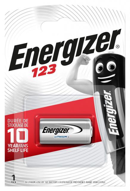 Lithiová baterie CR 123A ENERGIZER 1ks
