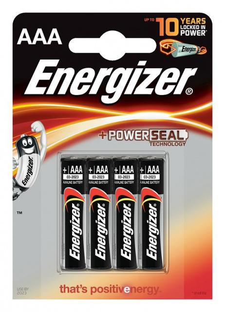 Fotografie ENERGIZER Alkalické power baterie AAA 1,5V 4 ks Energizer A1:P42022