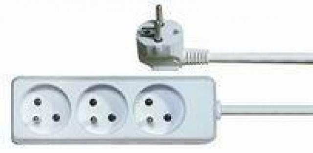 Emos Prodlužovací kabel 3 metry, 3 zásuvky bílý