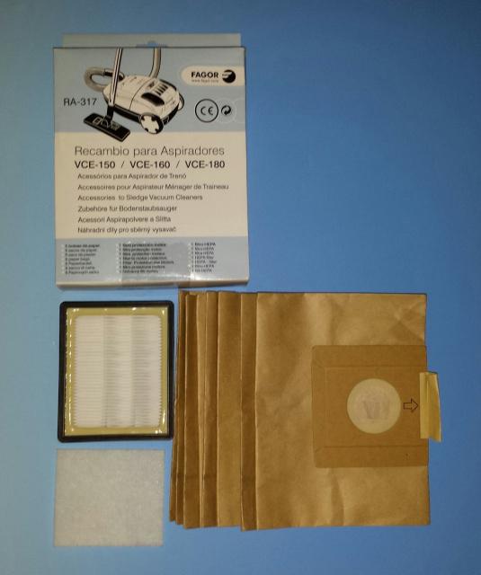 HEPA filtr do vysavače Fagor VCE 150, Fagor VCE 160, Fagor VCE 180 Fagor