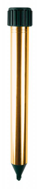 Fotografie Hliníkový vibrační odpuzovač hrabošů, hadů a mravenců Goldfinger 1250m2