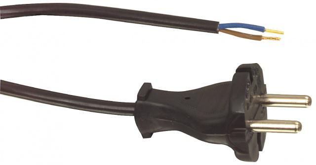 Napájecí kabel k vysavači s max. příkonem 1000W, 10 metrů