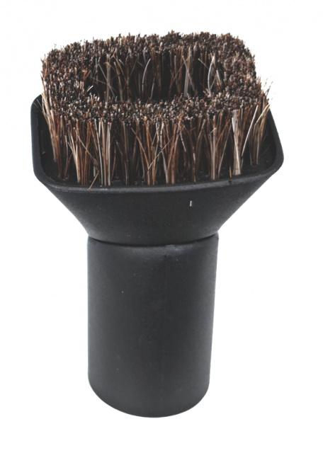 Fotografie Otočná malá kartáčová hubice pro vysavače 35 mm přírodní žíně