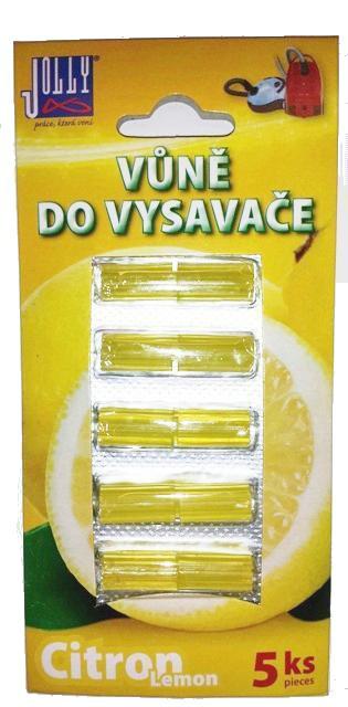Vůně do sáčkového vysavače Citron tyčinky 5ks - Jolly