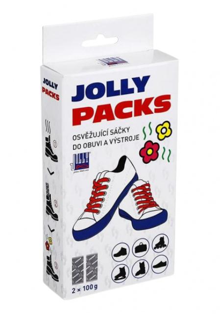 Fotografie Osvěžující aromatizované sáčky do obuvi a výstroje JOLLY Packs