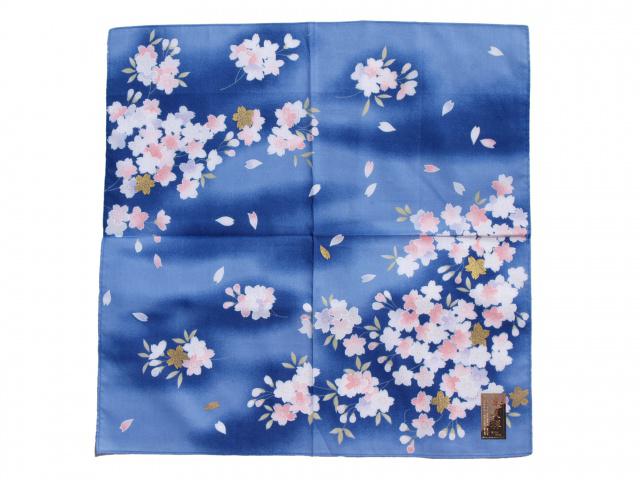 Japonsk tek Hana-kanzai 46 x 46 cm - tmav modr