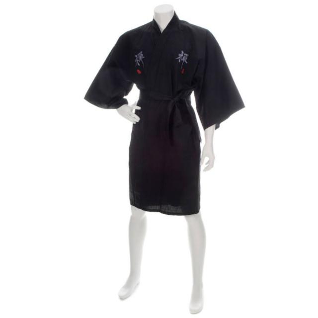 Japonské pánské kimono ZEN vyšívané krátké