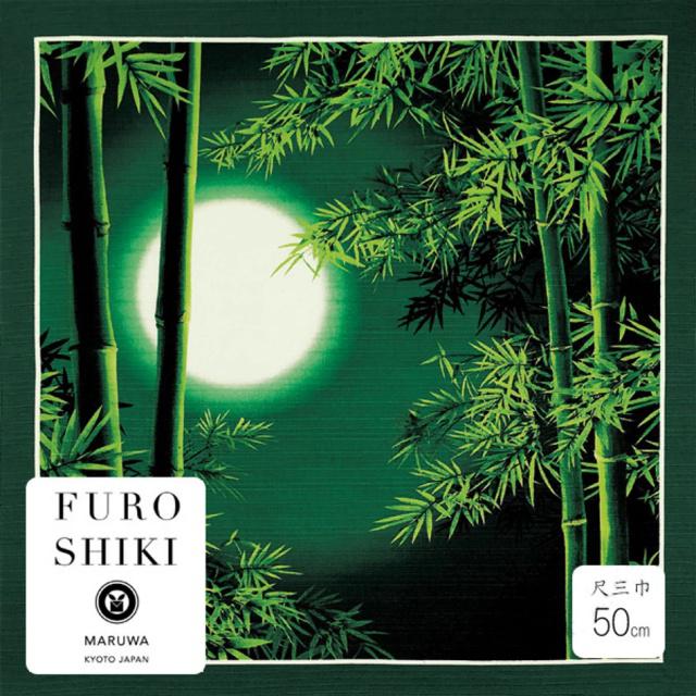 Japonský šátek Furoshiki Bambus, 50 x 50 cm