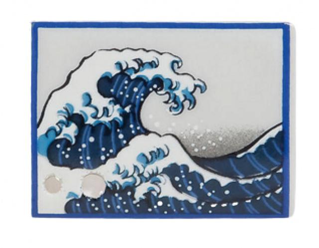 Japonský držák na vonné tyčinky Great Wave