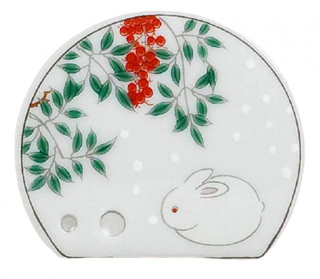 Japonský držák na vonné tyčinky Usagi - králíček