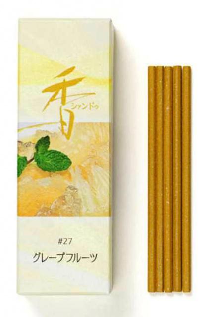 Japonské vonné tyčinky Shoyeido Xiang Do Grapefruit 20ks