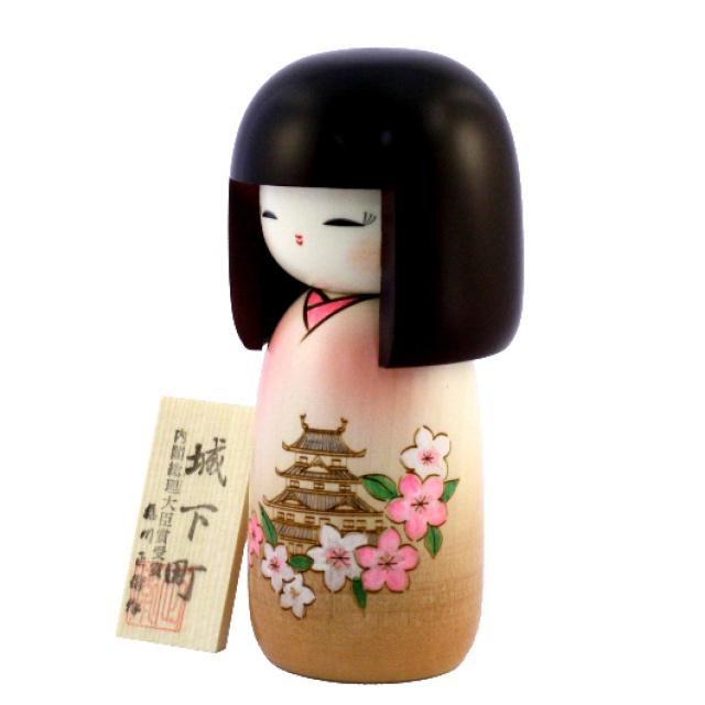 Japonská panenka Kokeshi Joukamachi 15,5 cm