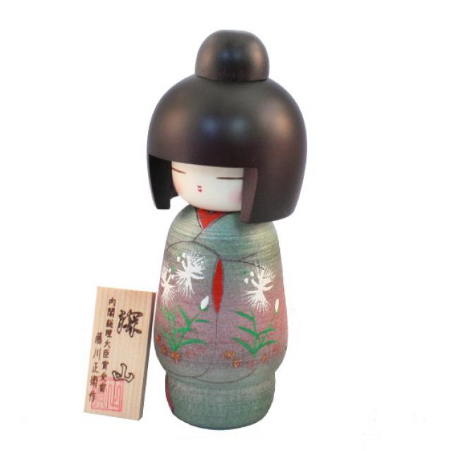 Japonská panenka Kokeshi Miyama 20 cm