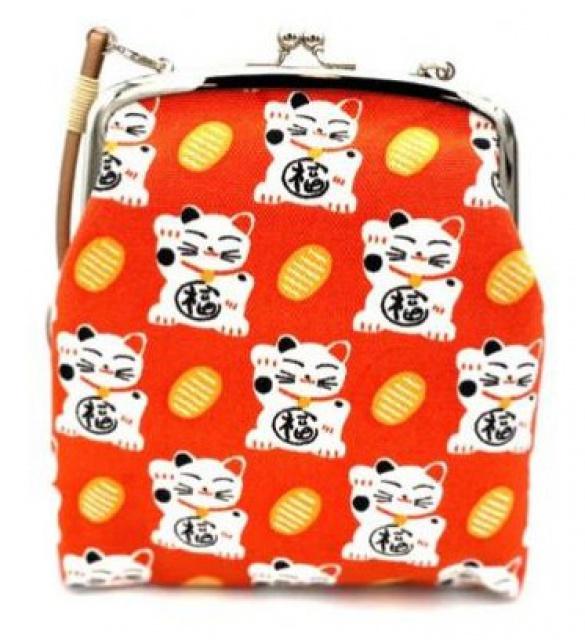 Japonská kabelka Maneki Neko, na rameno