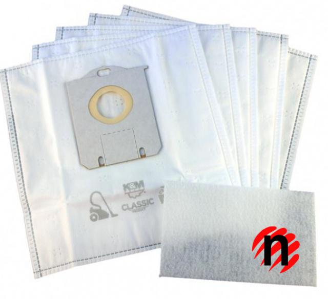 ELECTROLUX Textilní sáčky do vysavače ELECTROLUX SBAG (s-bag) z mikrovlákna 5ks