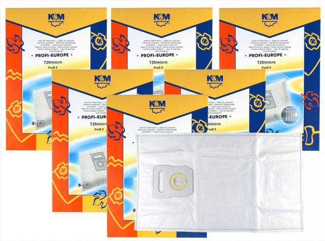 K&M T29/micro Sáčky pro Profi Europe PROFI 5 / PROFI 6 textilní 30ks