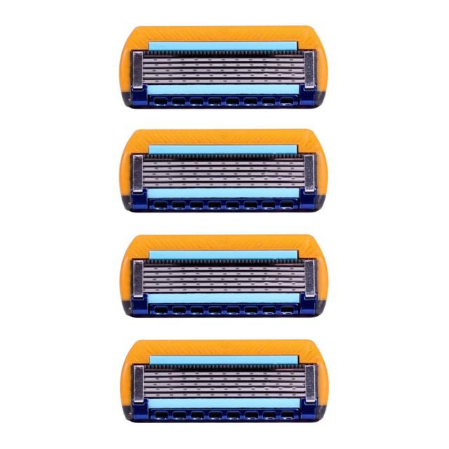 Koma F5 Hlavice (břity) pro holicí strojek Gillette Fusion 5, 4ks sada