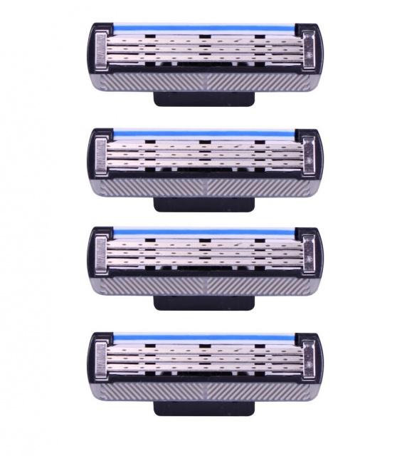 Koma M3 Hlavice (břity) pro holicí strojek Gillette Mach 3, 3ks sada