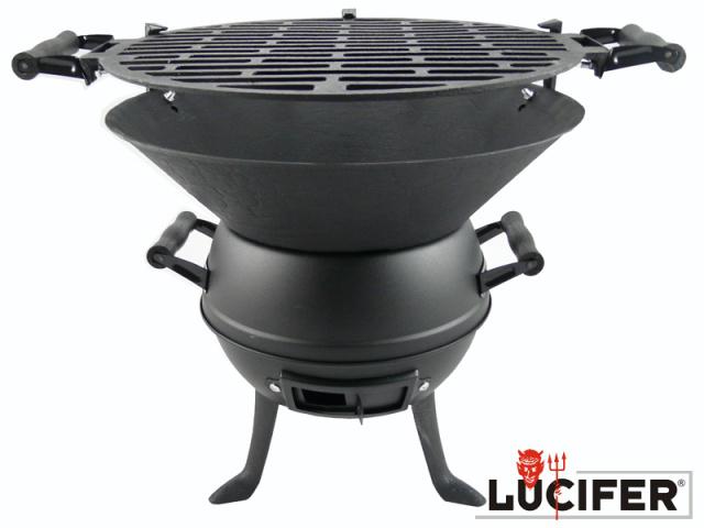 Lucifer Gril na dřevěné uhlí Lucifer Soudek 35 cm