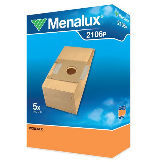 Menalux 2106P Papírové sáčky do vysavače 5ks