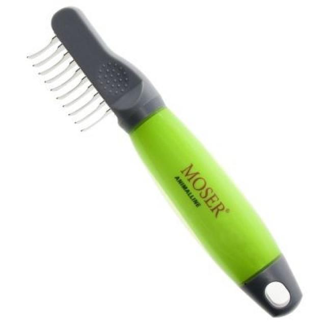 Hřeben MOSER Animaline prořezávací na plstnatou srst