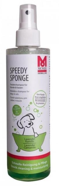 Suchý šampón na psí a kočičí srst MOSER Speedy Sponge 250 ml