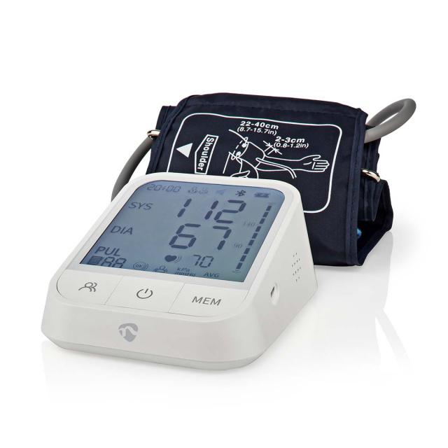 Fotografie Monitor krevního tlaku SmartLife Nedis BTHBP10WT