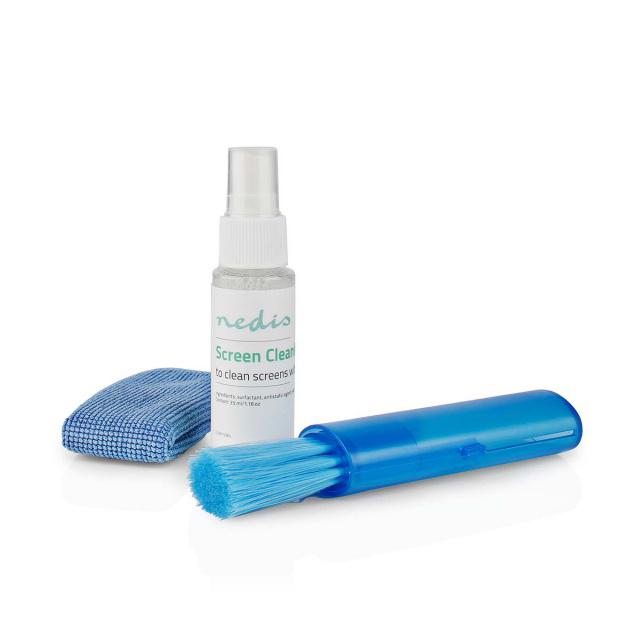 Antistatická čisticí sada obrazovek Nedis CLSN110BU, 35 ml, 3 ks