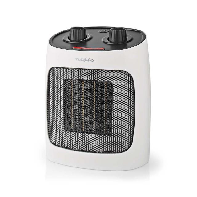 Keramický horkovzdušný ventilátor Nedis HTFA18WT, PTC, 1000 / 2000 W